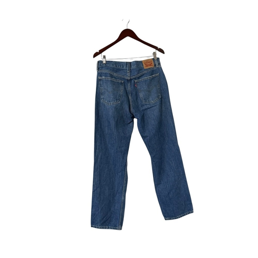 LEVI’S Low Pro Straight Distressed Ripped Jeans - Picture 7 of 8